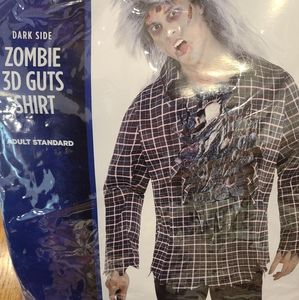 Halloween Costume - Zombie 3D Guts Shirt